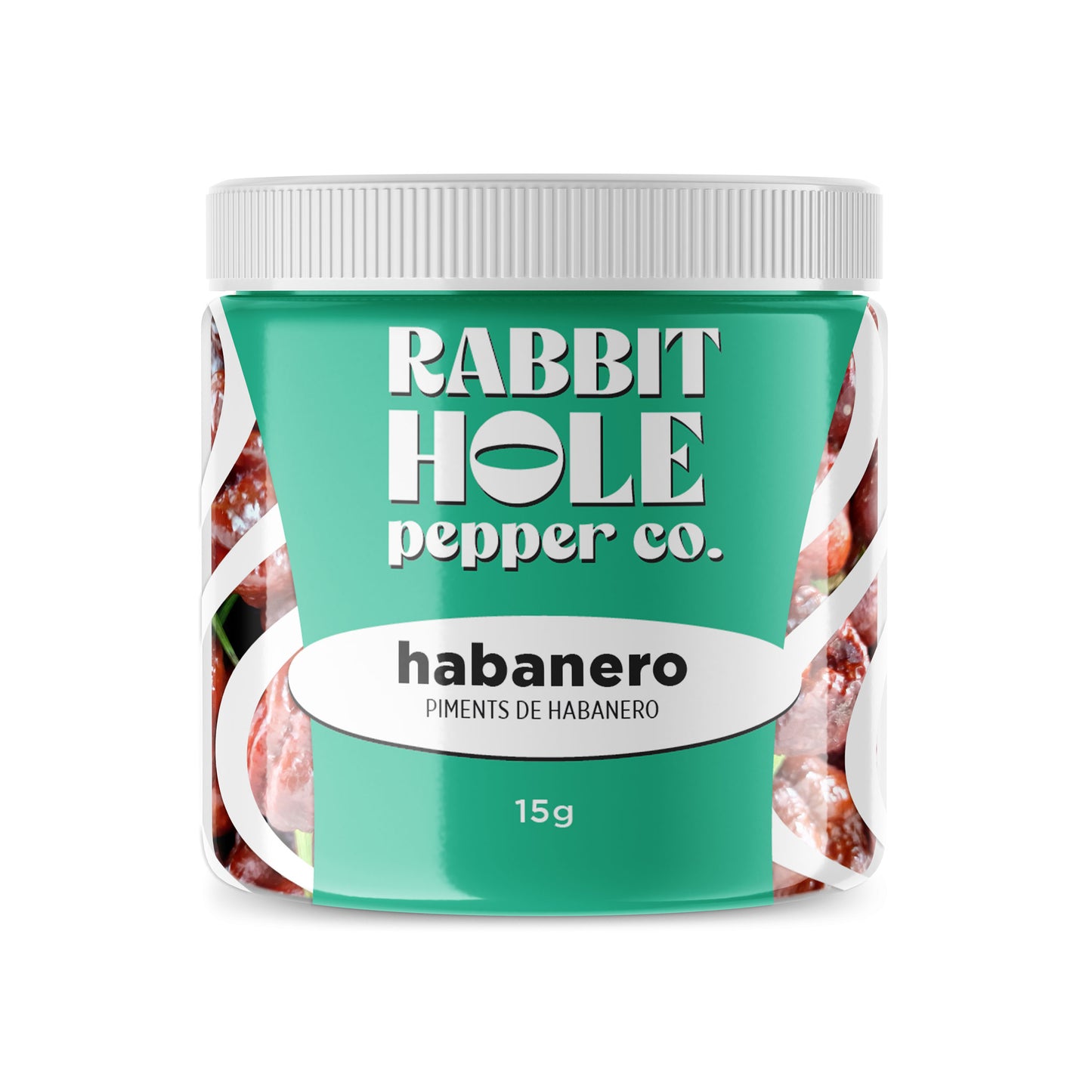 Rabbit Hole Habanero Dried Pepper Pods