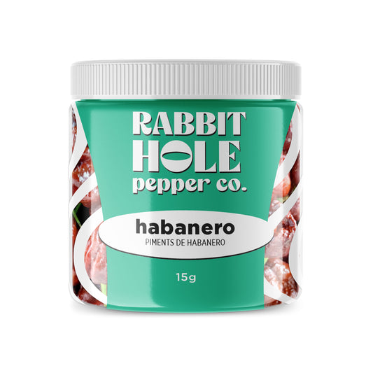 Rabbit Hole Habanero Dried Pepper Pods (350,000 SHU)