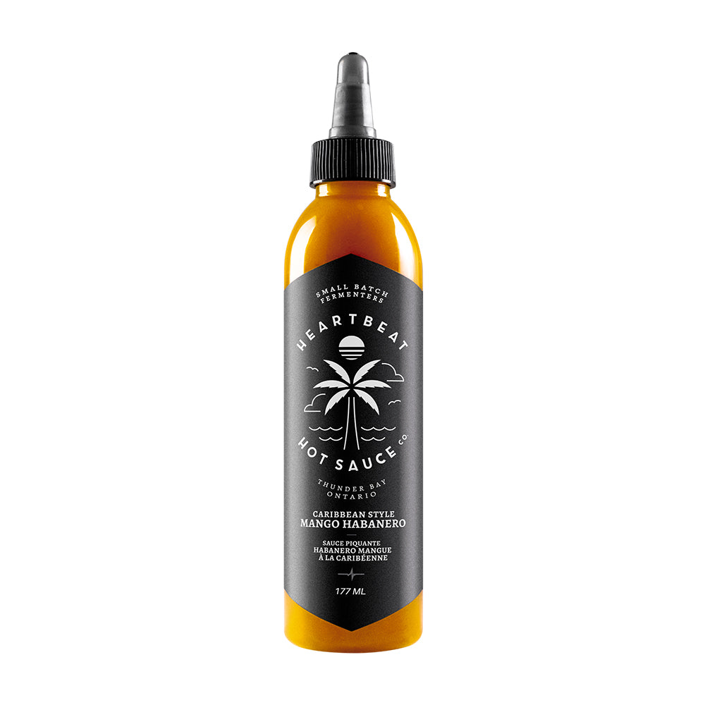 Heartbeat Hot Sauce Caribbean Style Mango Habanero