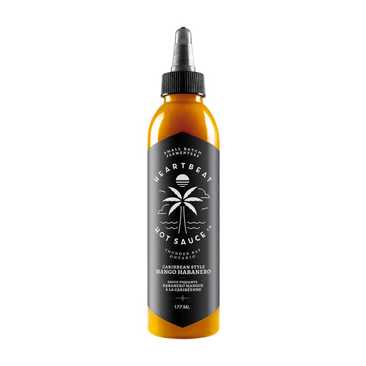 Heartbeat Hot Sauce Caribbean Style Mango Habanero