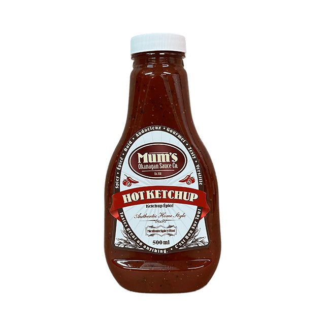 Mum's Okanagan Sauce Co. Hot Ketchup Medium Spicy Hot