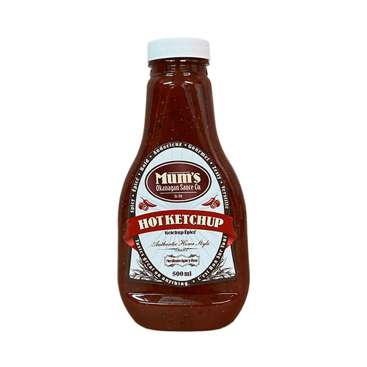 Mum's Okanagan Sauce Co. Hot Ketchup Medium Spicy Hot