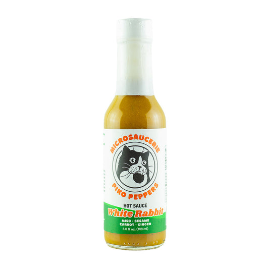 Microsaucerie Piko Peppers White Rabbit Hot Sauce
