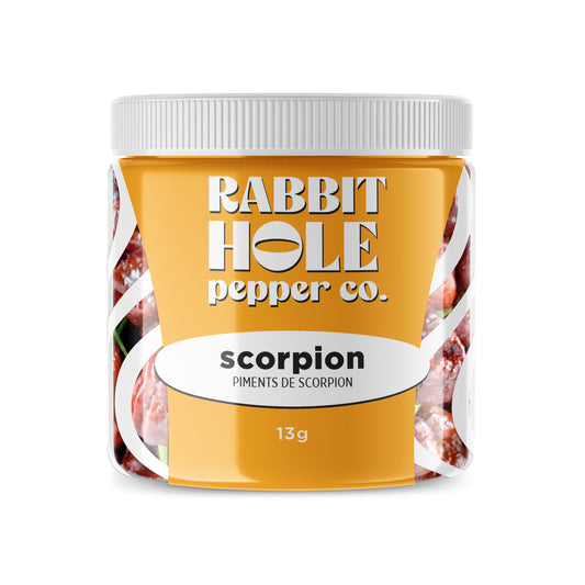 Rabbit Hole Scorpion Dried Pepper Pods (1,400,000 SHU)