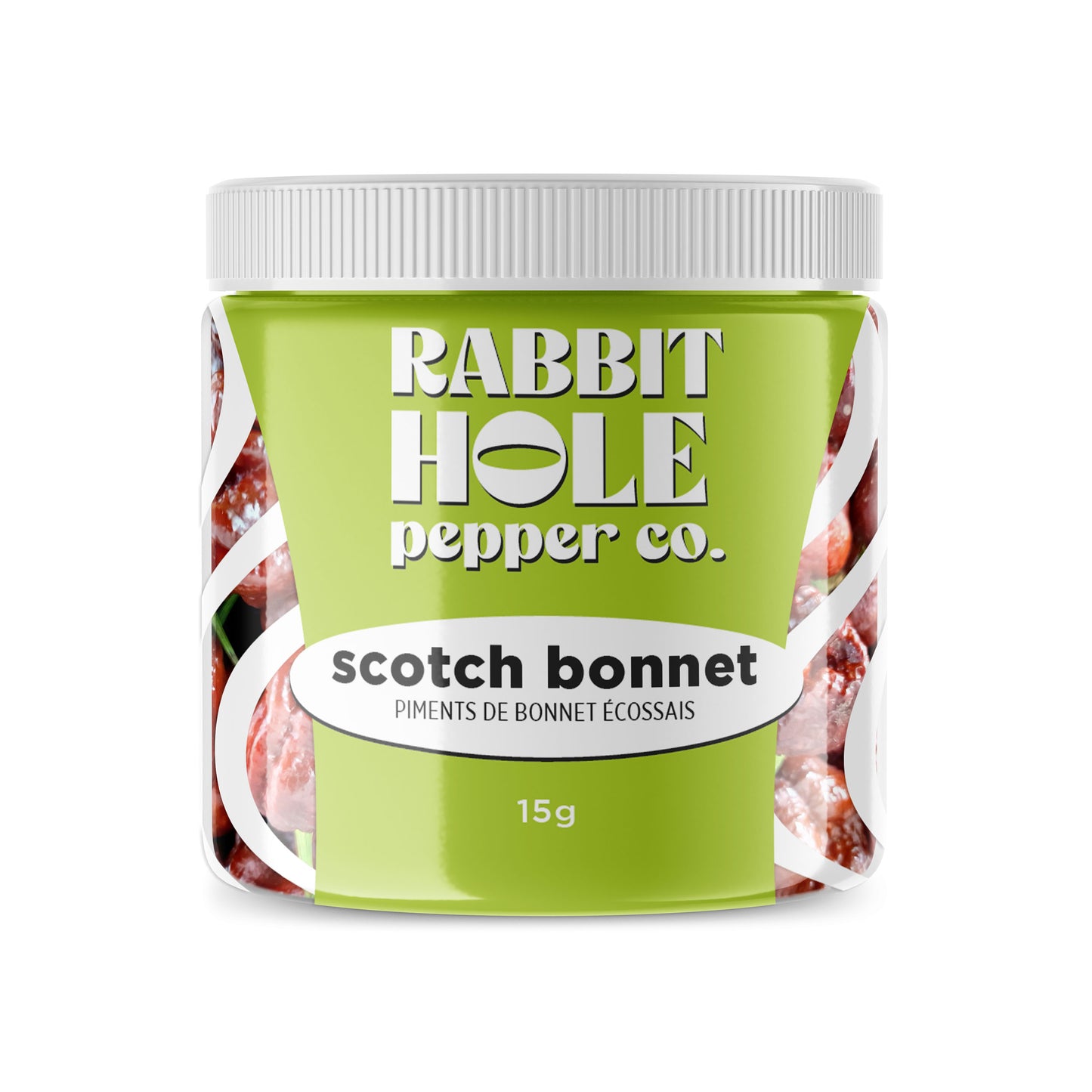 Rabbit Hole Scotch Bonnet Dried Pepper Pods
