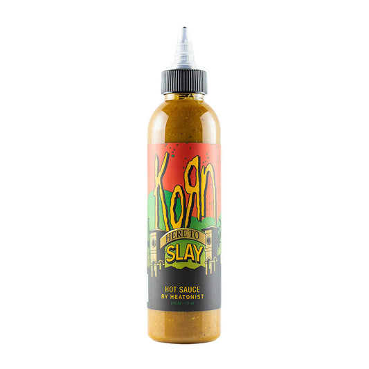Heatonist x Korn Here To Slay Hot Sauce - Lucifer's House of Heat