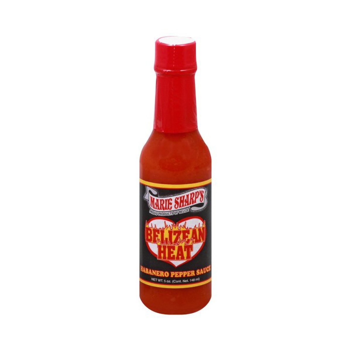 Marie Sharp's Belizean Heat Habanero Pepper Sauce (5oz) - Lucifer's House of Heat