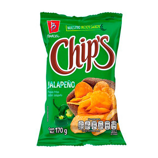 Barcel Jalapeno Chips (170g)