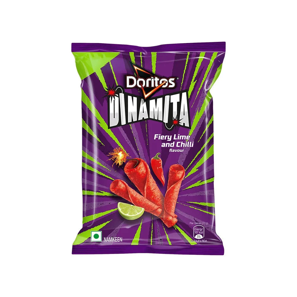 Doritos Dinamita Fiery Lime and Chilli Flavour (56g)