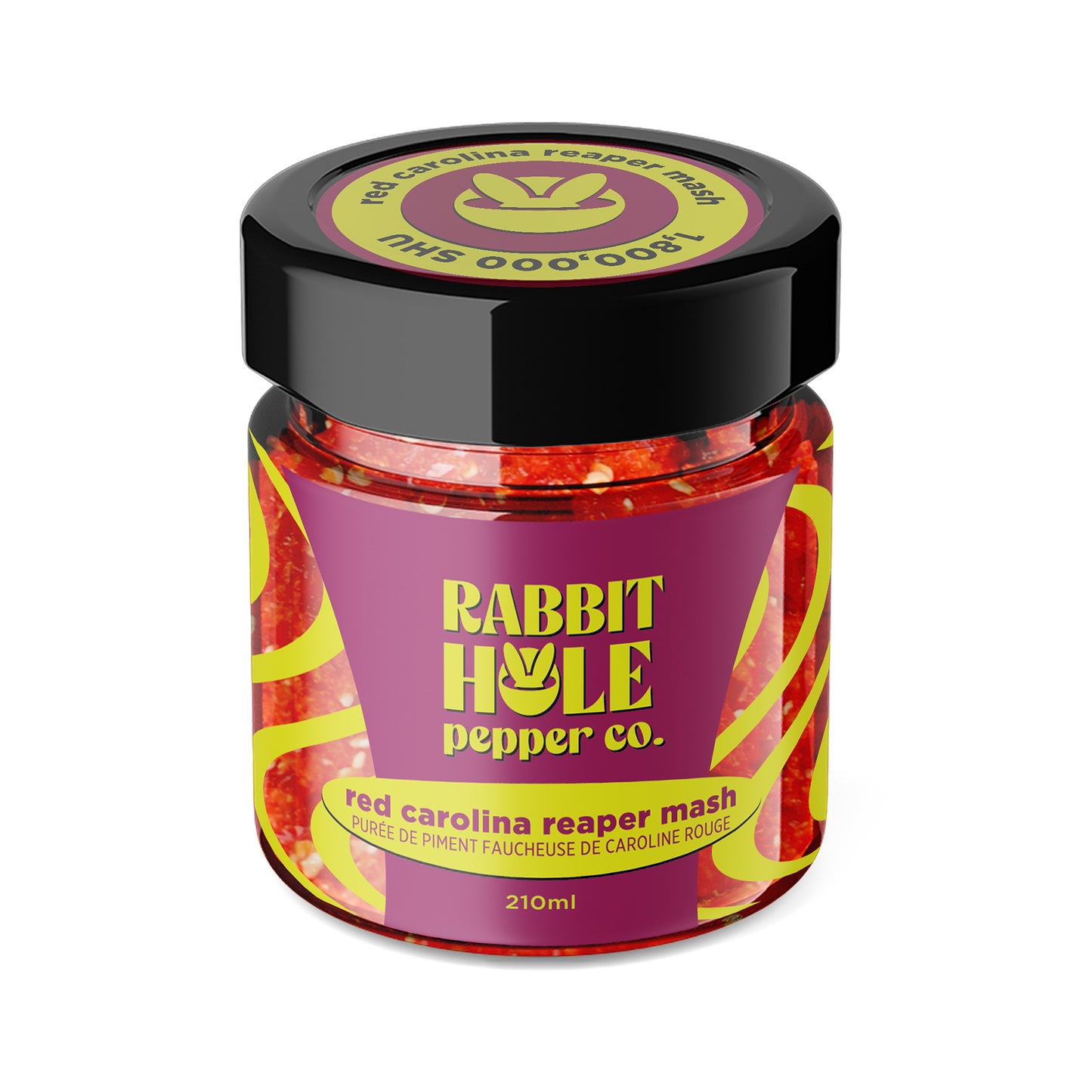 Rabbit Hole Pepper Co. Red Carolina Reaper Mash