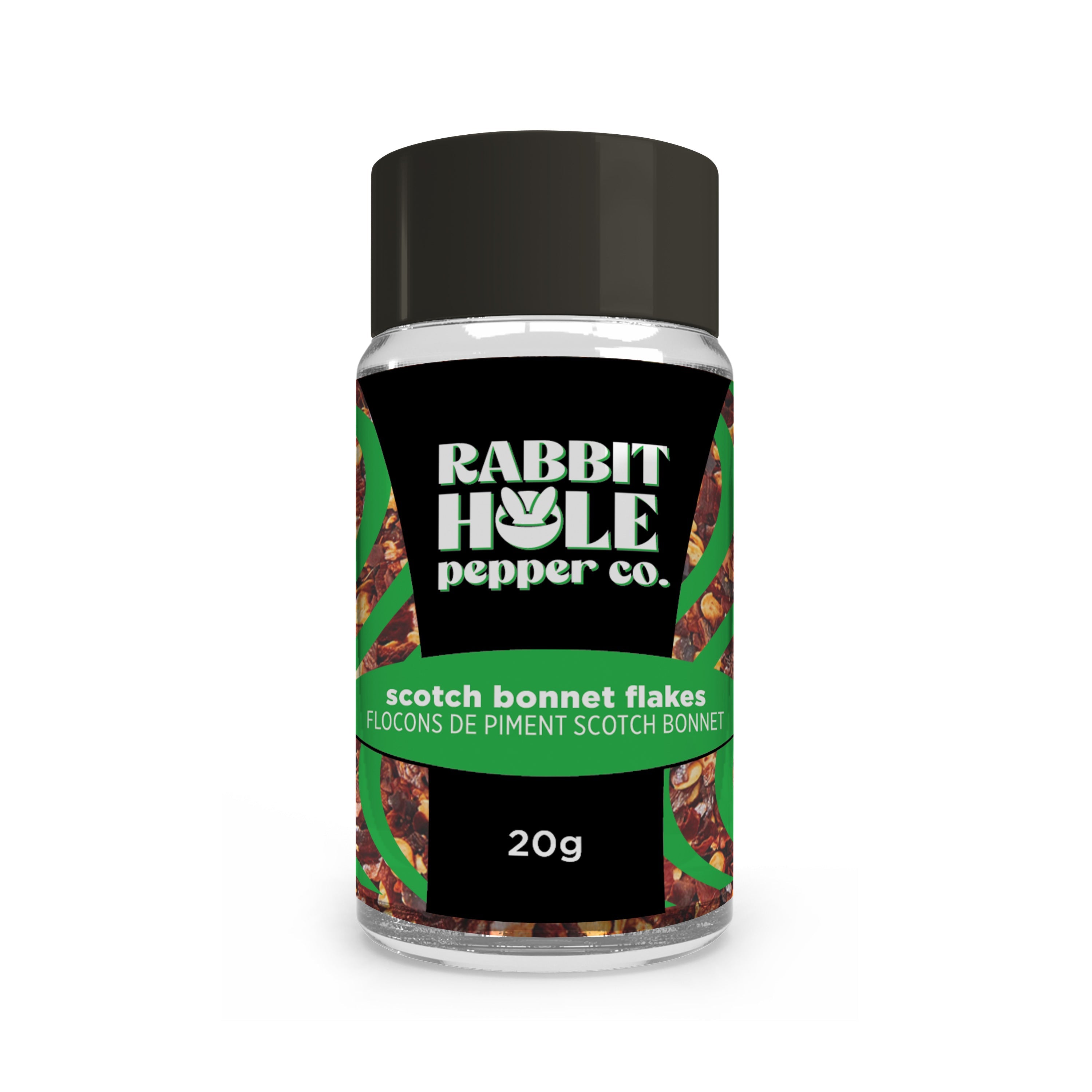 Rabbit Hole Scotch Bonnet Pepper Flakes – Lucifer's House of Heat