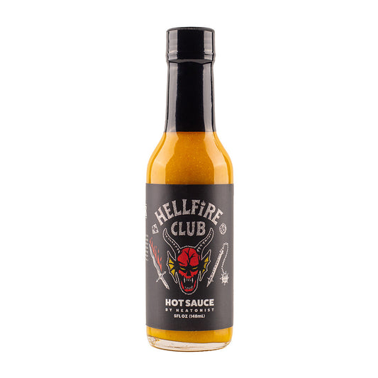 Heatonist x Stranger Things Hellfire Club Hot Sauce