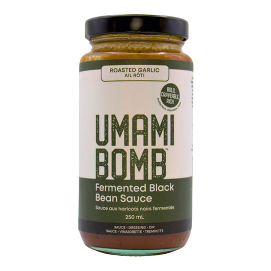 Umami Bomb Fermented Black Bean Sauce Roasted Garlic