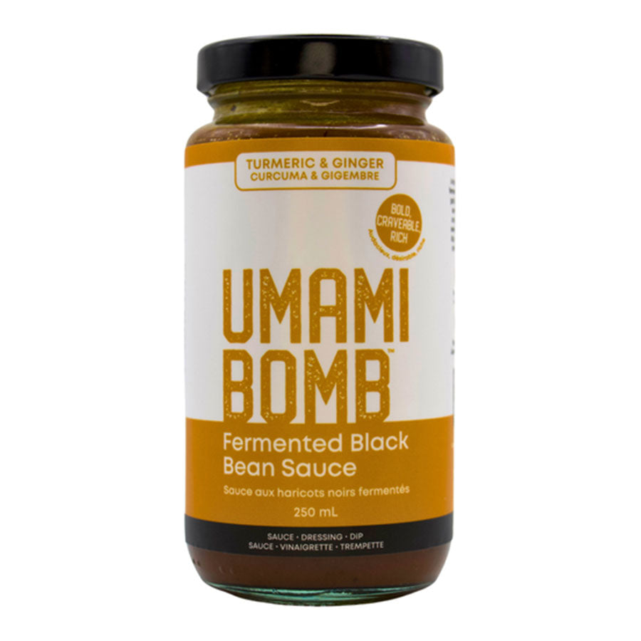 Umami Bomb Fermented Black Bean Sauce Turmeric & Ginger