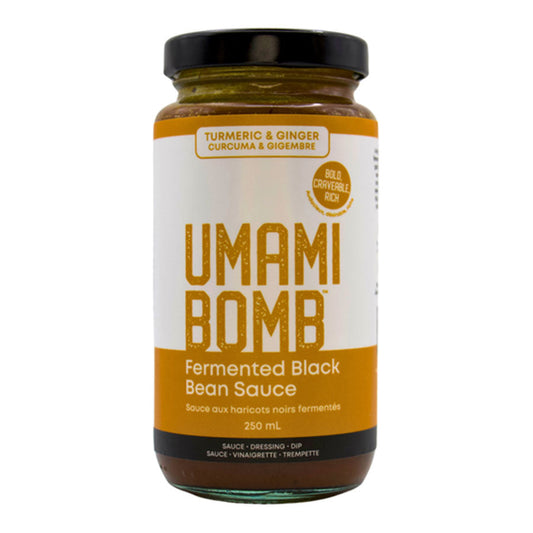 Umami Bomb Fermented Black Bean Sauce Turmeric & Ginger