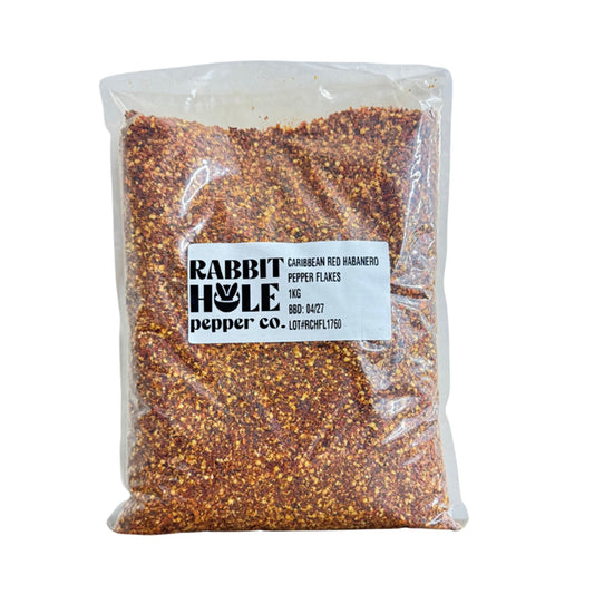 Bulk Caribbean Red Habanero Pepper Flakes