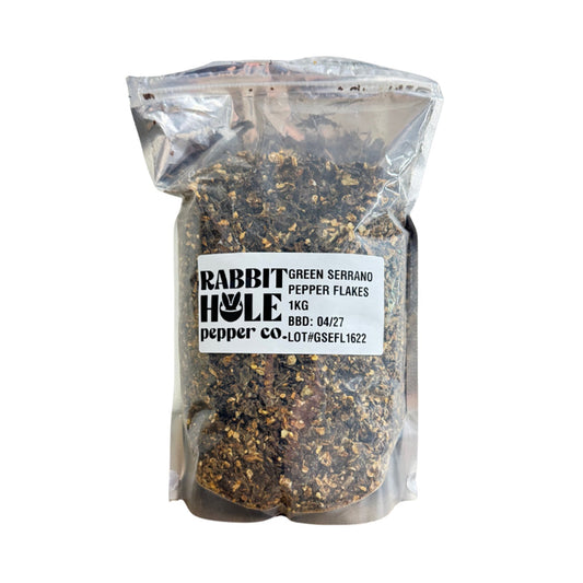 Bulk Green Serrano Pepper Flakes