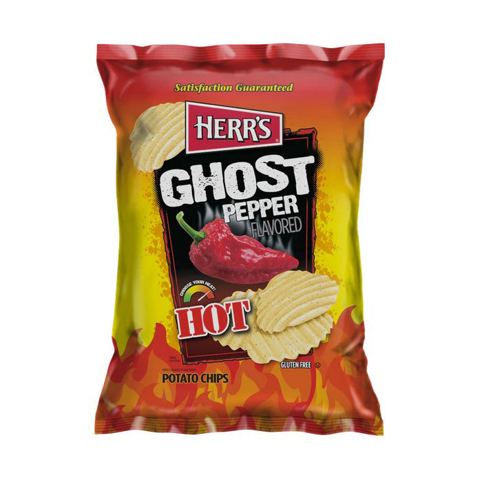 Herr's Ghost Pepper Flavoured Potato Chips (71g)