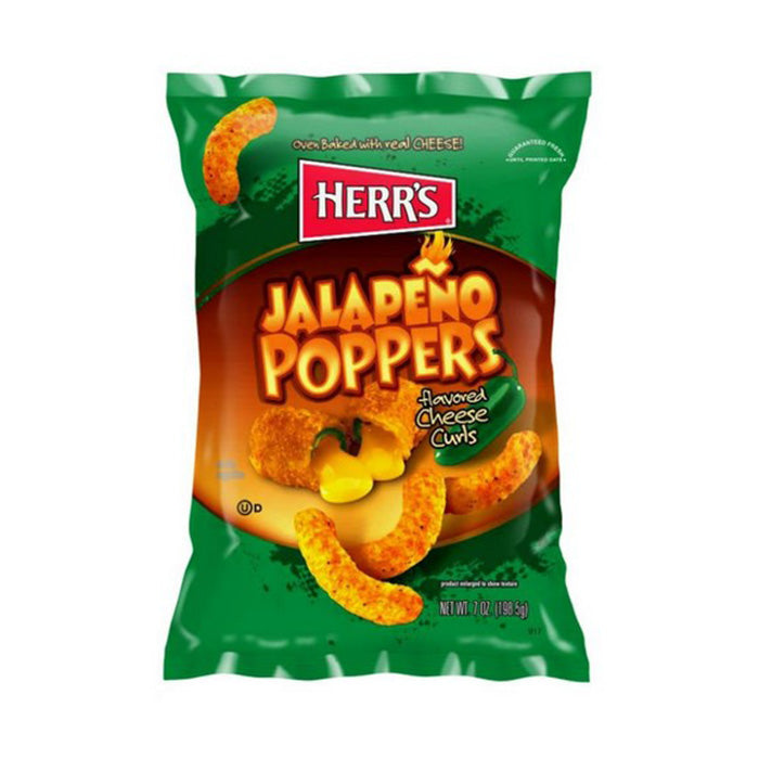 Herr's Jalapeno Poppers Cheese Curls (78g)