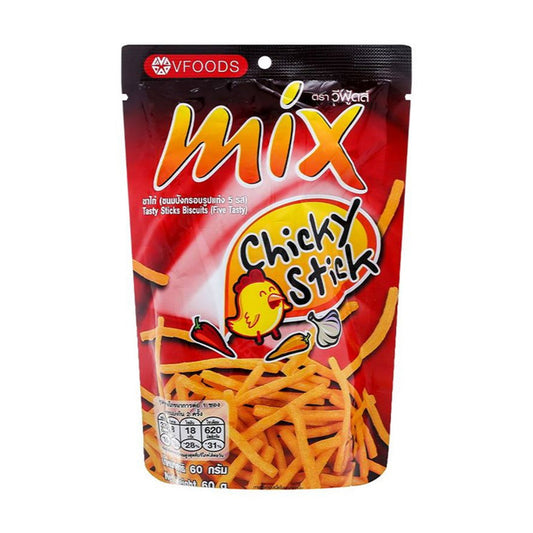 VFOODS Mix Chicky Stick Chicken Biscuit Sticks (60g)