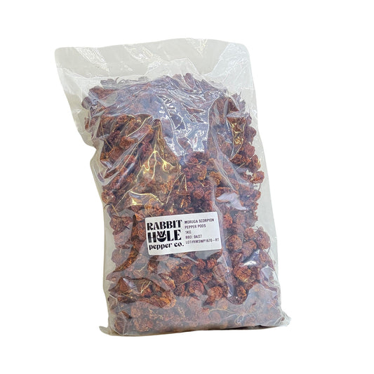 Bulk Trinidad Moruga Scorpion Dried Pepper Pods