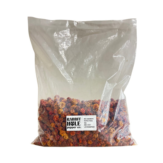 Bulk Habanero Dried Pepper Pods