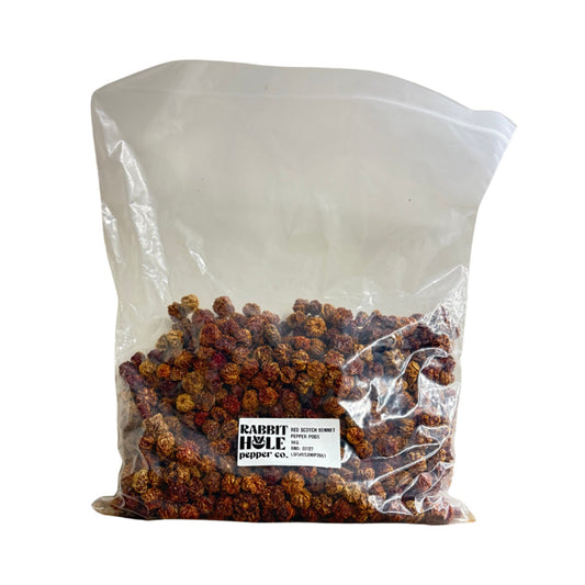 Bulk Scotch Bonnet Dried Pepper Pods
