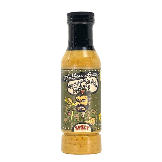 Torchbearer Spicy Horseradish Mustard Sauce - Lucifer's House of Heat