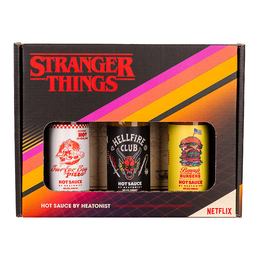 Stranger Things Hot Sauce Trio Pack