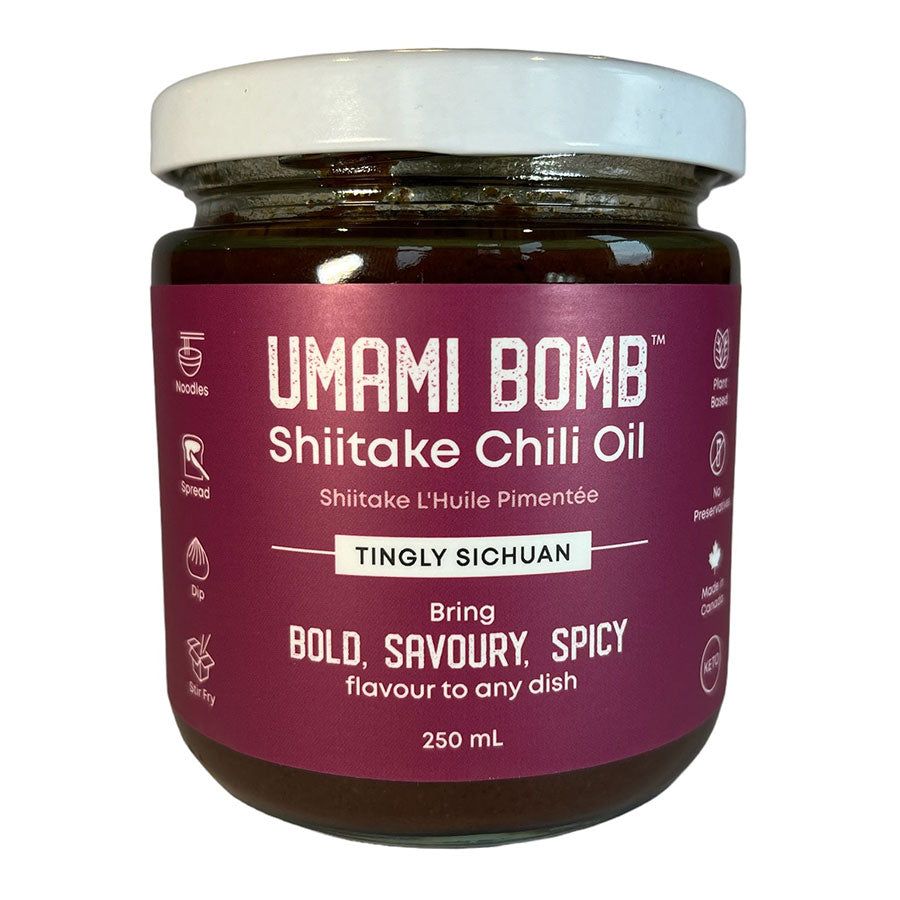 Umami Bomb Shiitake Chili Oil - Tingly Sichuan