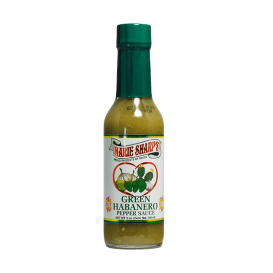 Marie Sharp's Green Habanero Nopal Prickly Pear Cactus Pepper Sauce  (5oz) - Lucifer's House of Heat