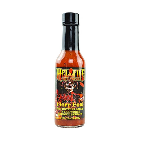 Hellfire Fiery Fool Hot Sauce - Lucifer's House of Heat