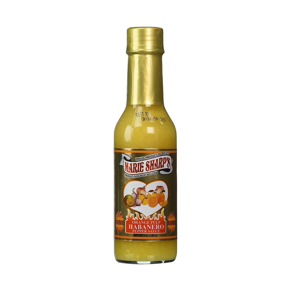 Marie Sharp's Orange Habanero Pepper Sauce (5oz) - Lucifer's House of Heat