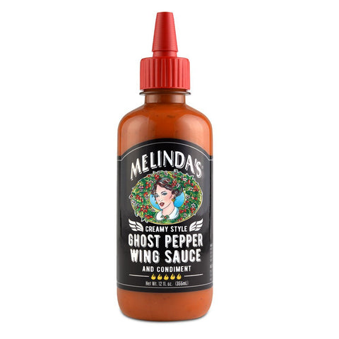 Melinda's Creamy Style Ghost Pepper Wing Sauce - Lucifer's House of Heat